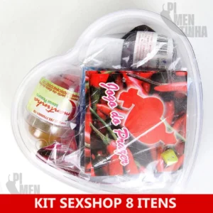 Kit Erótico Sex Shop Coração do amor e Kit Love Produtos casal erótico - Imagem 4