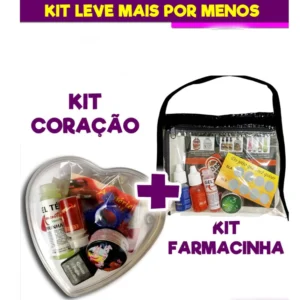 Kit Erótico Sex Shop Coração do amor e Kit Love Produtos casal erótico - Imagem 3