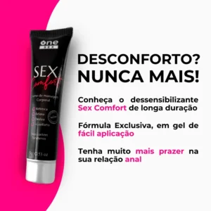 Kit Iniciante Plug Anal Pequeno Tamanho P Formato Coração + Gel Lubrificante Anal Sex Comfort - Imagem 5